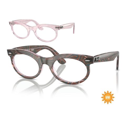  RayBan Wayfarer Oval 0RX2242VF Gọng Kính – Tem Chính Hãng Luxottica 
