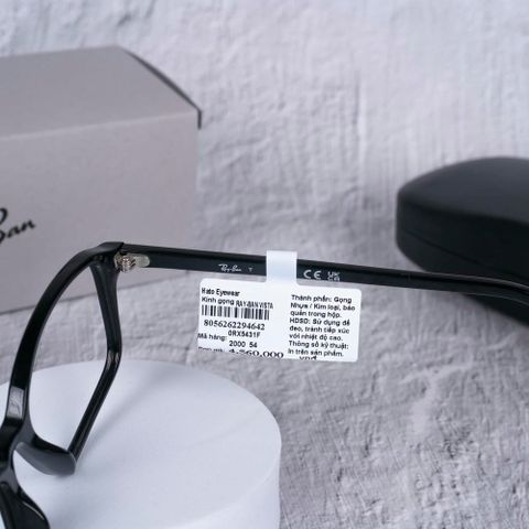  Gọng Kính Vuông RayBan Raimond 0RX5431F - Tem Chính Hãng Luxottica 