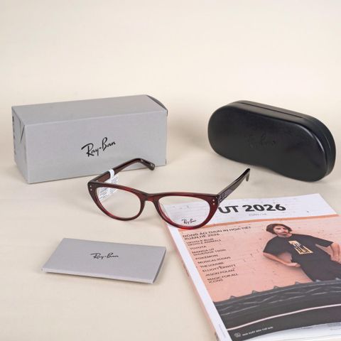  RayBan & Jennie 0RX5449D Gọng Kính Mắt Mèo – Tem Chính Hãng Luxottica 