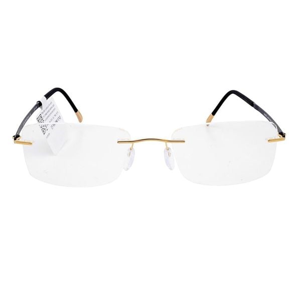 Silhouette Mosaic L011 – Mạ Vàng 23 kt Gold Plated Kính Không Gọng Tem Chính Hãng 101