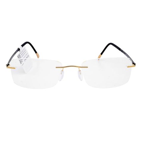  Silhouette Mosaic L011 – Kính Không Gọng Mạ Vàng 23 kt Gold Plated Tem Chính Hãng 101 