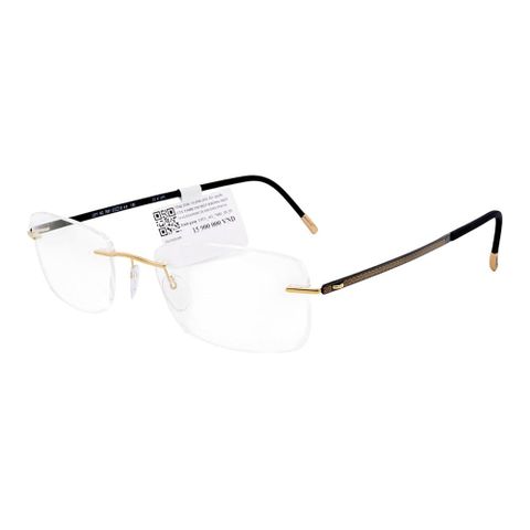  Silhouette Mosaic L011 – Kính Không Gọng Mạ Vàng 23 kt Gold Plated Tem Chính Hãng 101 