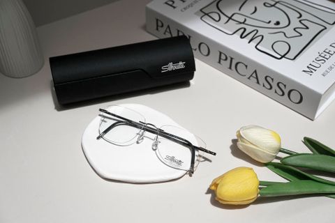  Silhouette Momentum 5540JF Kính Không Gọng - Tem Chính Hãng 101 