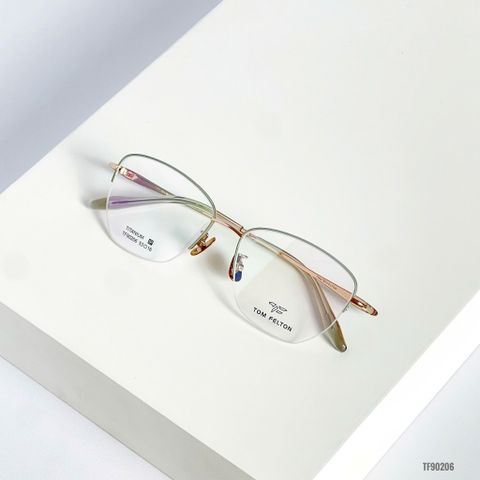  Gọng Kính Nửa Khung Titanium Tom Felton TF90206 Chính Hãng 