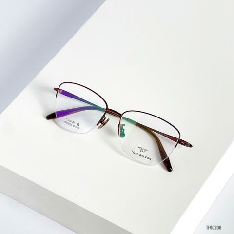  Gọng Kính Nửa Khung Titanium Tom Felton TF90206 Chính Hãng 