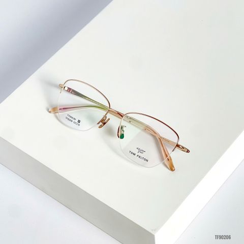  Gọng Kính Nửa Khung Titanium Tom Felton TF90206 Chính Hãng 