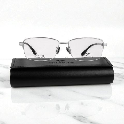  Gọng Kính Nửa Gọng Titanium Tom Felton TF90096 Chính Hãng 