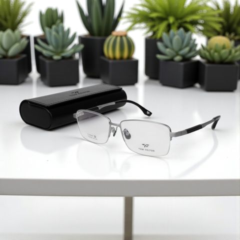  Gọng Kính Nửa Gọng Titanium Tom Felton TF90096 Chính Hãng 
