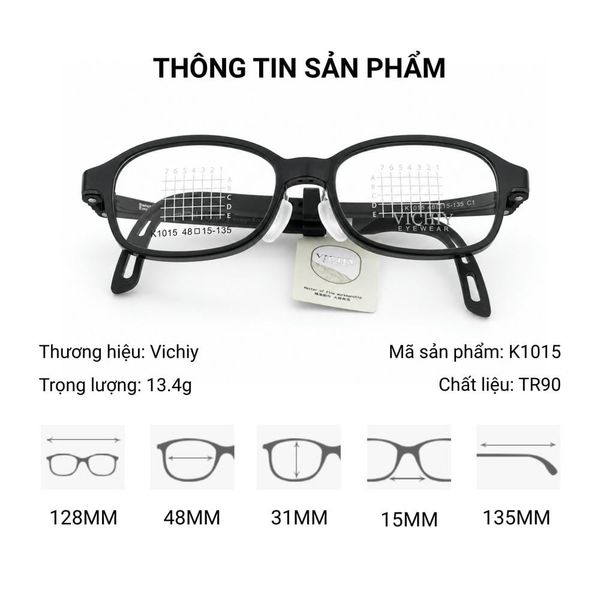 Gọng Kính Trẻ Em Vichiy K1015 - Tem Chính Hãng