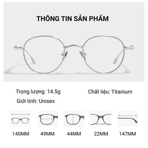  Gm Ep Gọng Kính Tròn – Bản Đẹp Nhất Thị Trường 