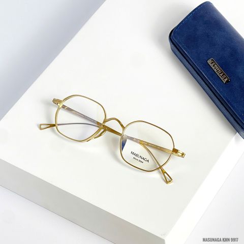  Gọng Kính Titanium Masunaga KMN 9917 Chính Hãng 