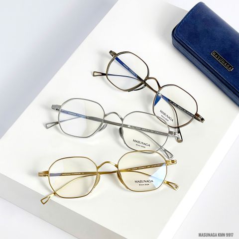  Gọng Kính Titanium Masunaga KMN 9917 Chính Hãng 