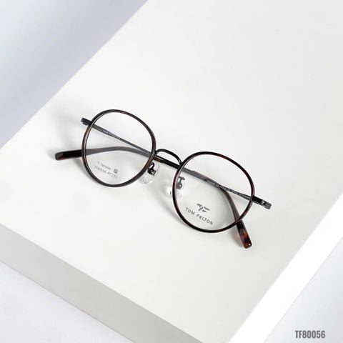  Gọng Kính Tròn Titanium Tom Felton TF80056 Chính Hãng 