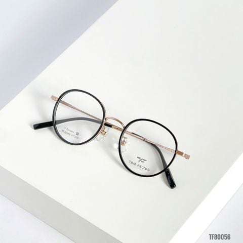  Gọng Kính Tròn Titanium Tom Felton TF80056 Chính Hãng 