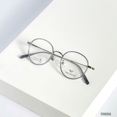  Gọng Kính Tròn Titanium Tom Felton TF80056 Chính Hãng 