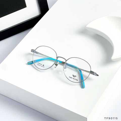  Gọng Kính Tròn Titanium Tom Felton TF90115 Chính Hãng 