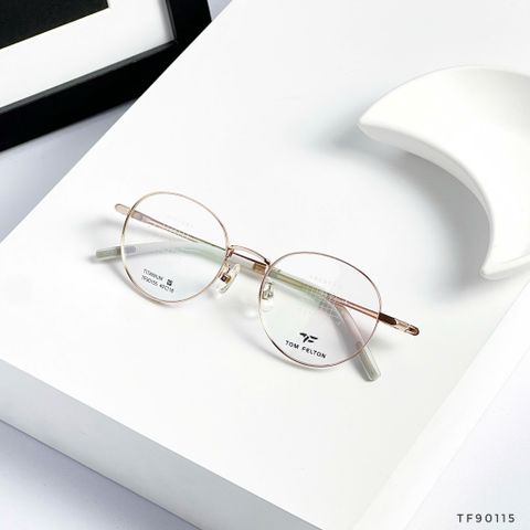  Gọng Kính Tròn Titanium Tom Felton TF90115 Chính Hãng 