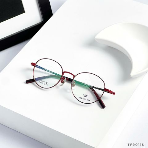  Gọng Kính Tròn Titanium Tom Felton TF90115 Chính Hãng 