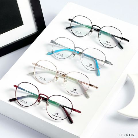  Gọng Kính Tròn Titanium Tom Felton TF90115 Chính Hãng 