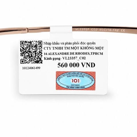  Gọng Kính Tròn Velocity VL23357 Chính Hãng 