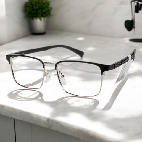  Gọng Kính Nửa Gọng Velocity VL23465 - Tem Chính Hãng 