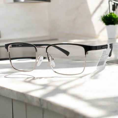  Gọng Kính Nửa Gọng Velocity VL23465 - Tem Chính Hãng 