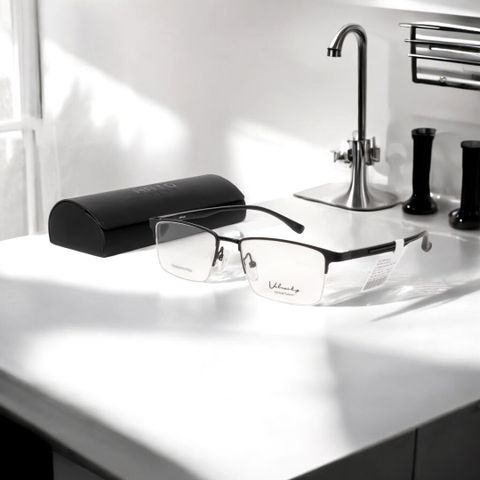  Gọng Kính Nửa Gọng Velocity VL23466 - Tem Chính Hãng 