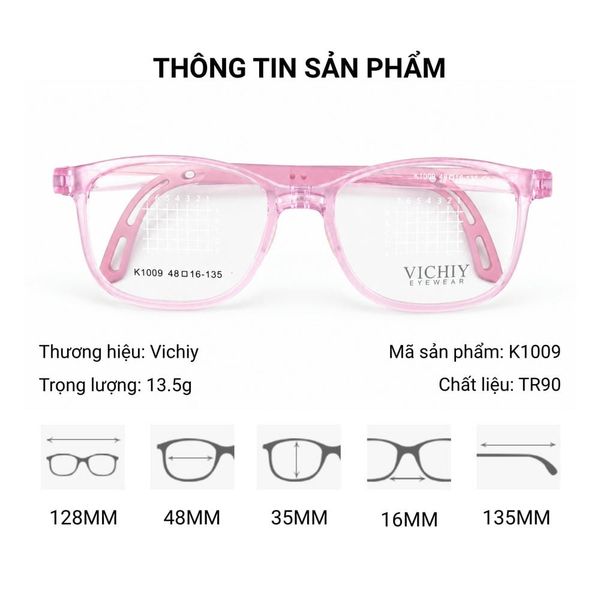 Gọng Kính Trẻ Em Vichiy K1009 - Tem Chính Hãng