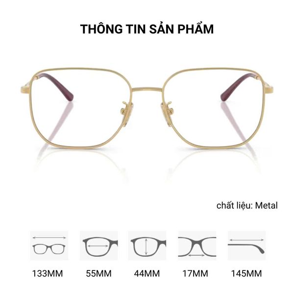 Gọng Kính Vogue 0VO4335D – Tem Chính Hãng Luxottica