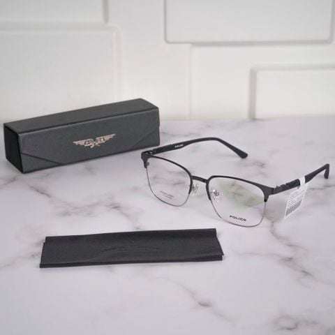  Gọng Kính Titanium  Police VPLR05K Chính Hãng 101 