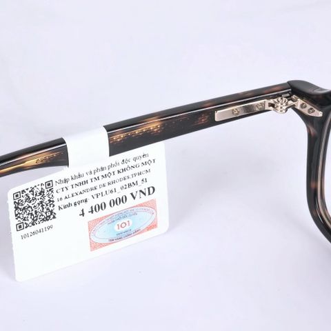  Gọng Kính Police Gator Evo 2 VPLU61 - Tem Chính Hãng 101 