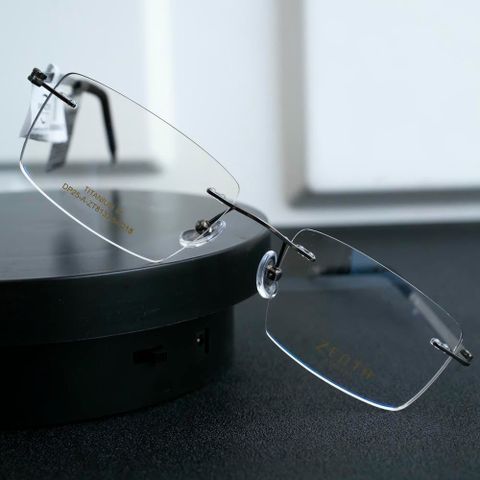  Kính Không Gọng Chữ Nhật Zenta DP25-A-ZT8133 Chính Hãng 