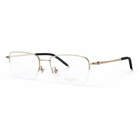  Zenta DP25-A-ZT8160 Gọng Kính Chữ Nhật Nửa Khung Titanium – Chính Hãng 