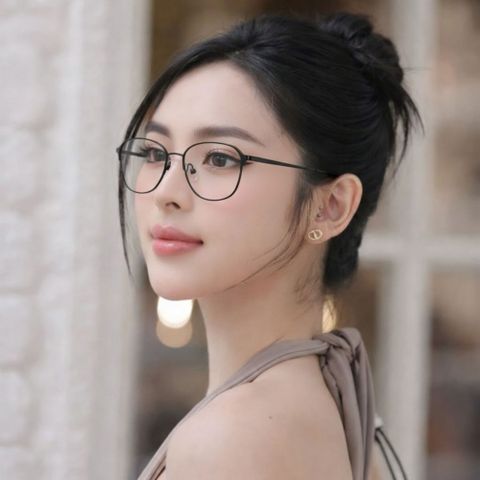  Zenta DP25-A-ZT8180 Gọng Kính Mắt Mèo Nửa Khung – Chính Hãng 