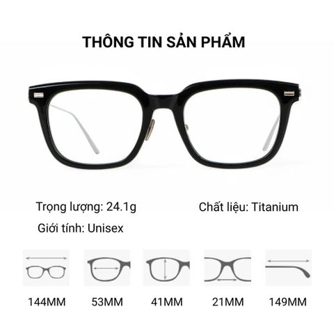  Gọng Kính Titanium GM Zin 