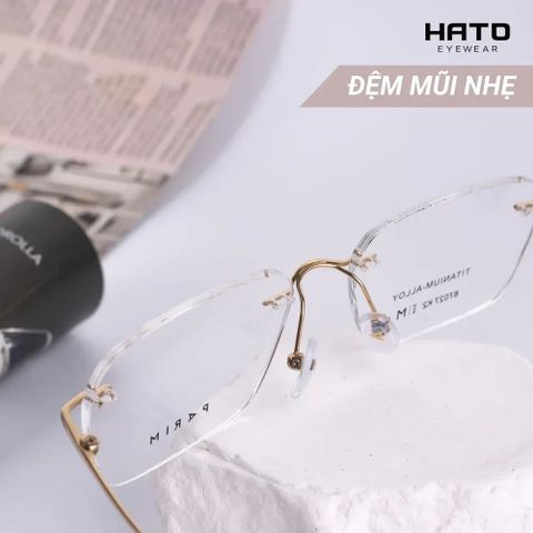  Kính Không Gọng Titanium Alloy Parim 87027 – Tem Chính Hãng 101 