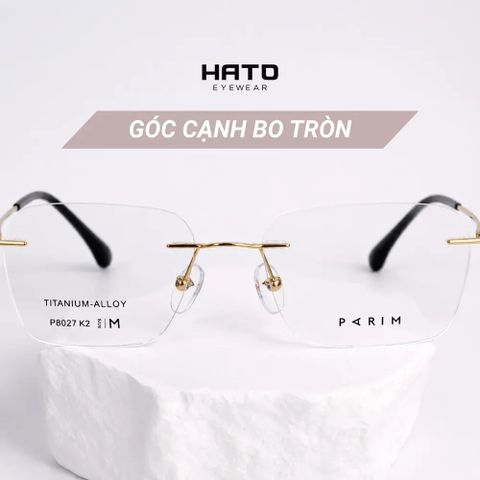  Kính Không Gọng Titanium Alloy Parim 87027 – Tem Chính Hãng 101 