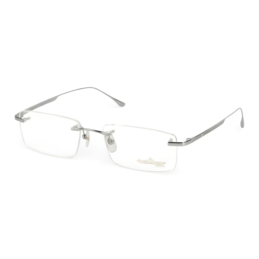  Gọng Kính Khoan Ốc Không Viền Jaecer Titanium Mạ Vàng 18K J27121 