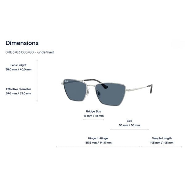 Kính mát RayBan 0RB3783 - Tem Chính Hãng Luxottica