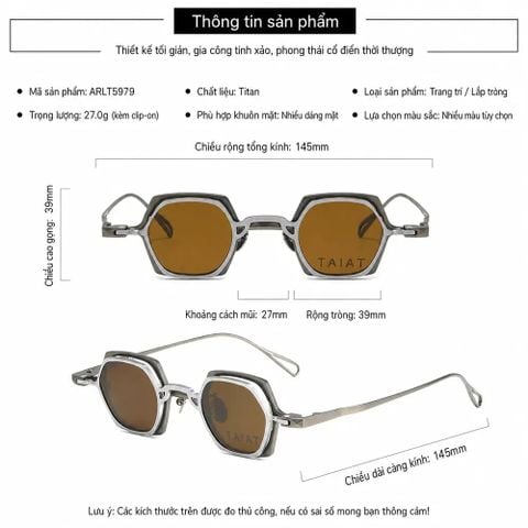  Snap Taiat Arlt5979 Kính 2 Lớp Titanium 