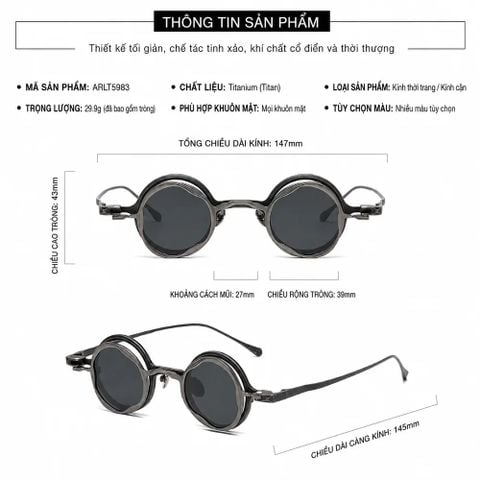  Snap Taiat Arlt5983 Kính 2 Lớp Titanium 