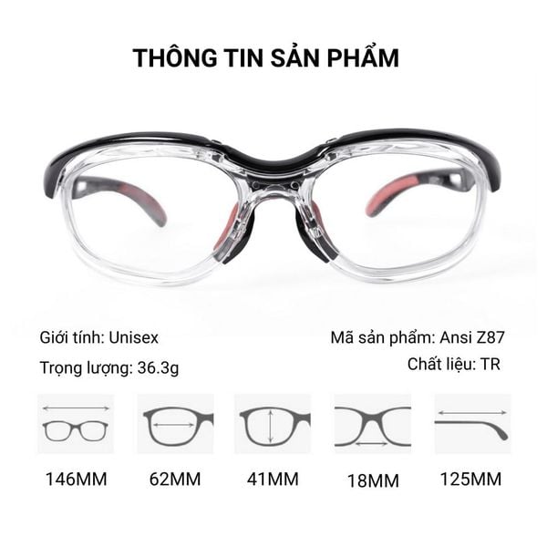 Kính bảo hộ Ansi Z87