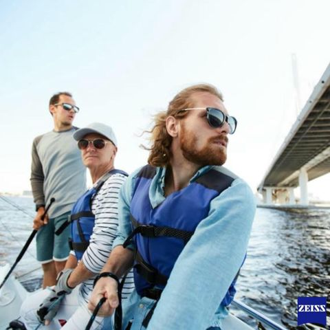 Zeiss ClearView Polarized Tròng Kính Đơn Tròng Phân Cực với Lớp Phủ DuraVision® 