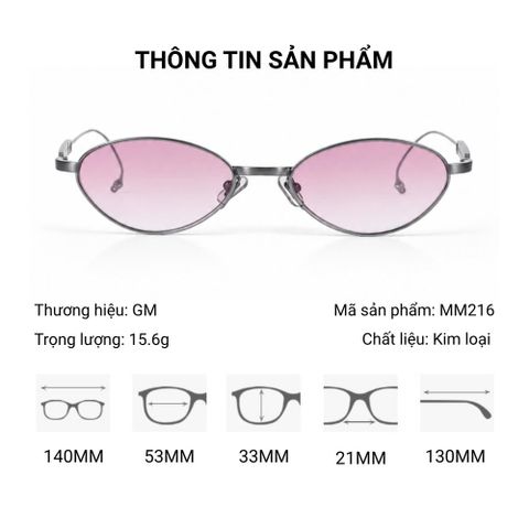  Gm Maison Margiela Paris MM216 Kính Mắt – Bản Đẹp Nhất Thị Trường 