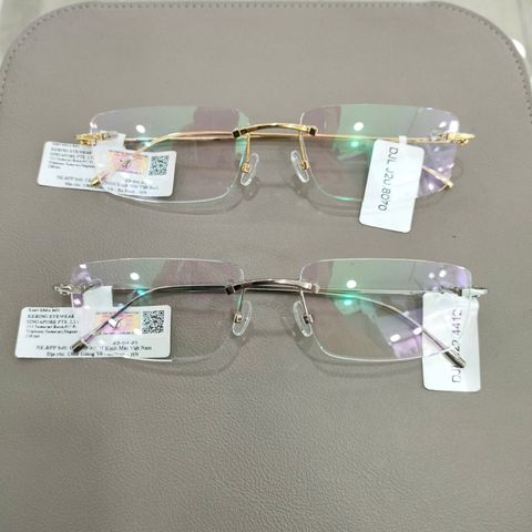  Cartier CT0094O Kính Không Gọng Đúc Vàng Nguyên Khối 18K – Tem Chính Hãng Vinaoptic 