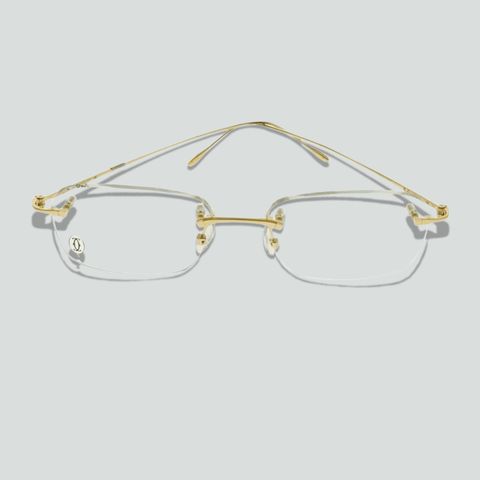  Cartier CT0094O Kính Không Gọng Đúc Vàng Nguyên Khối 18K – Tem Chính Hãng Vinaoptic 