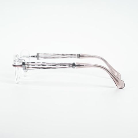  Crystal C-33603 Kính Không Gọng Mắt Mèo Titanium 