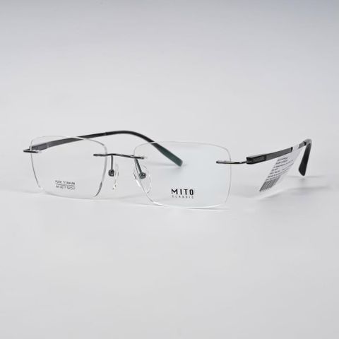  Kính Không Gọng Chữ Nhật Mito MT8017 – Tem Chính Hãng 101 
