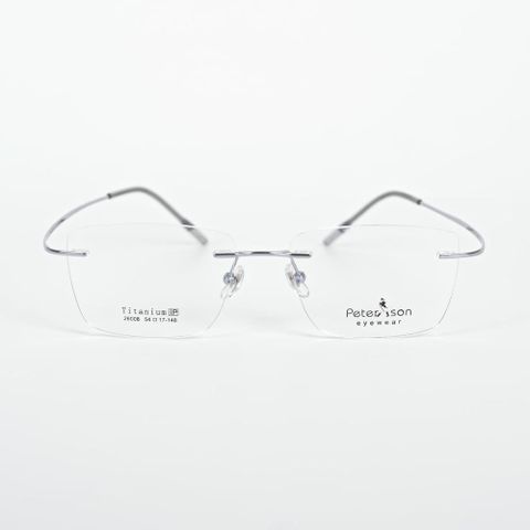  Peterson 26008 Kính Không Gọng Chữ Nhật Titanium 