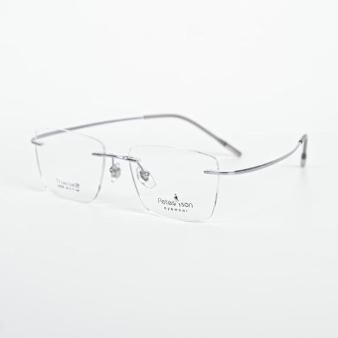  Peterson 26008 Kính Không Gọng Chữ Nhật Titanium 